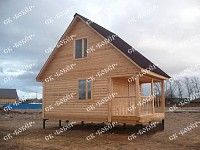 Баня из бруса 7x8 в Подольске